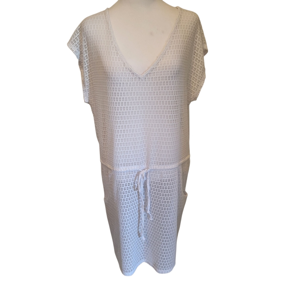 Jones New York Coverup White Sz L